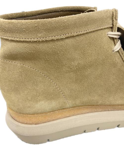 sacai（サカイ）sacai (サカイ) CLARKS (クラークス) Hybrid Wallabee Boots/ハイブリッドワラビーブーツ ブラウン サイズ:40の古着・服飾アイテム