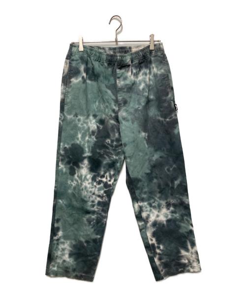 stussy（ステューシー）stussy (ステューシー) イージーデニムパンツ マルチカラー サイズ:Ｓの古着・服飾アイテム