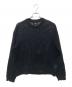stussy（ステューシー）の古着「Cotton Mesh LS Crew」｜ブラック