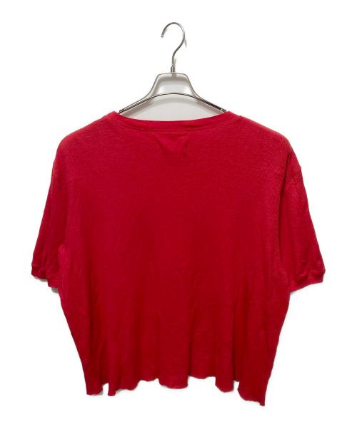 masu（エムエーエスユー）masu (エムエーエスユー) カットソー レッド サイズ:46の古着・服飾アイテム