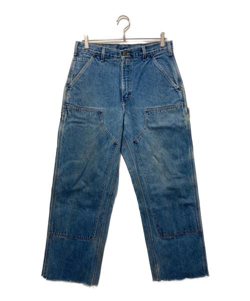 CarHartt（カーハート）CarHartt (カーハート) ダブルニーペインターデニムパンツ インディゴ サイズ:32の古着・服飾アイテム