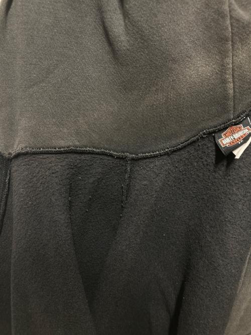HARLEY-DAVIDSON（ハーレーダビッドソン）HARLEY-DAVIDSON (ハーレーダビッドソン) ジップパーカー ブラック サイズ:2Xの古着・服飾アイテム