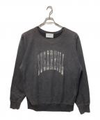 SUGARHILLシュガーヒル）の古着「COLLEGE PRINT SWEAT SHIRT/カレッジプリントスウェットシャツ」｜ブラック