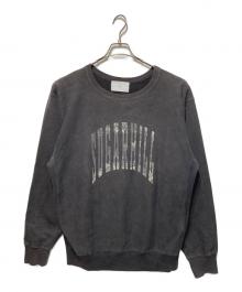 SUGARHILL（シュガーヒル）の古着「COLLEGE PRINT SWEAT SHIRT/カレッジプリントスウェットシャツ」｜ブラック