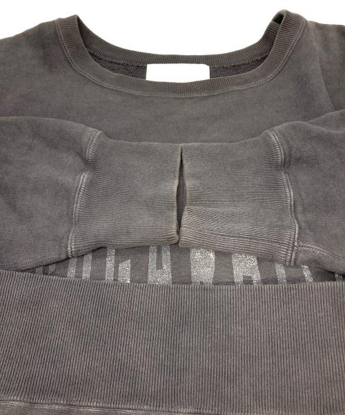 SUGARHILL（シュガーヒル）SUGARHILL (シュガーヒル) COLLEGE PRINT SWEAT SHIRT/カレッジプリントスウェットシャツ ブラック サイズ:3の古着・服飾アイテム
