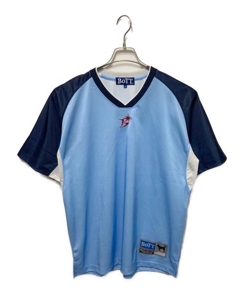BoTT（ボット）BoTT (ボット) Paneled Training Shirt ブルー サイズ:Mの古着・服飾アイテム