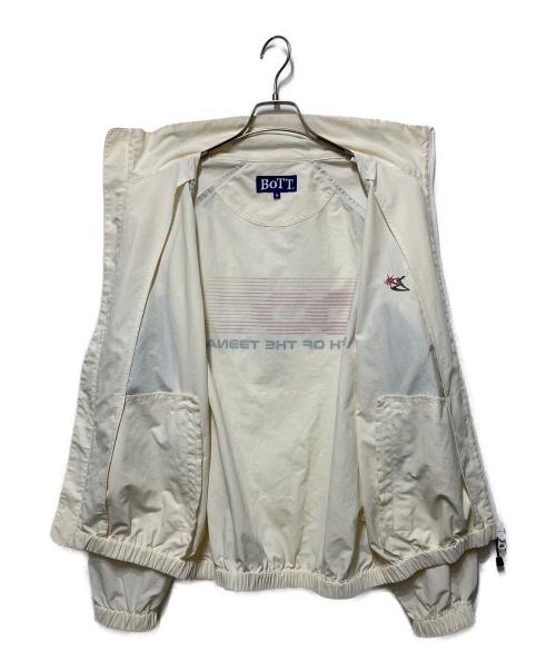 BoTT（ボット）BoTT (ボット) Raglan Track Jacket/ラグラントラックジャケット ベージュ×ネイビー サイズ:Ｍの古着・服飾アイテム