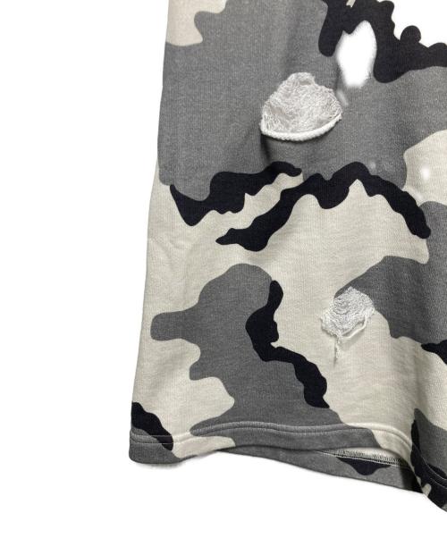 BoTT（ボット）BoTT (ボット) CAMO SWEAT SHORTS/カモスウェットショーツ グレー サイズ:Lの古着・服飾アイテム