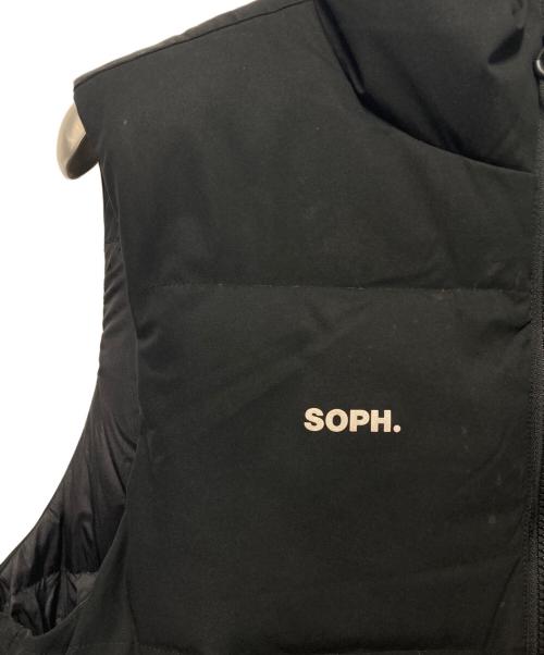 SOPH.（ソフ）SOPH. (ソフ) F.C.R.B. (エフシーレアルブリストル) リバーシブルダウンベスト ブラック サイズ:Sの古着・服飾アイテム