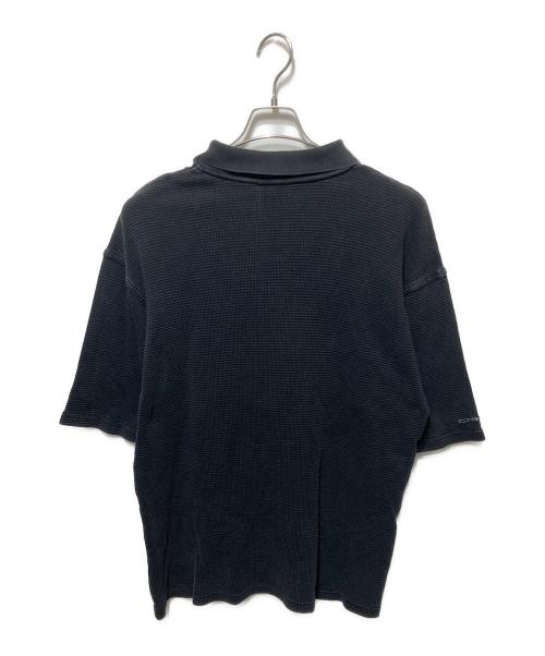 OAKLEY（オークリー）OAKLEY (オークリー) ワッフルポロシャツ ブラック サイズ:不明の古着・服飾アイテム