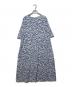 marimekko (マリメッコ) Luminismi Tuulahdus ワンピース ブルー×ホワイト サイズ:Ｍ：8000円