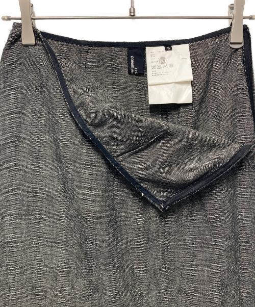 tricot COMME des GARCONS（トリココムデギャルソン）tricot COMME des GARCONS (トリココムデギャルソン) リネンコットンスカート グレー サイズ:Ｓの古着・服飾アイテム