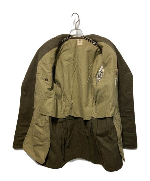 フランス軍（フランスグン）フランス軍 (フランスグン) ウールコート グリーン サイズ:88XCの古着・服飾アイテム
