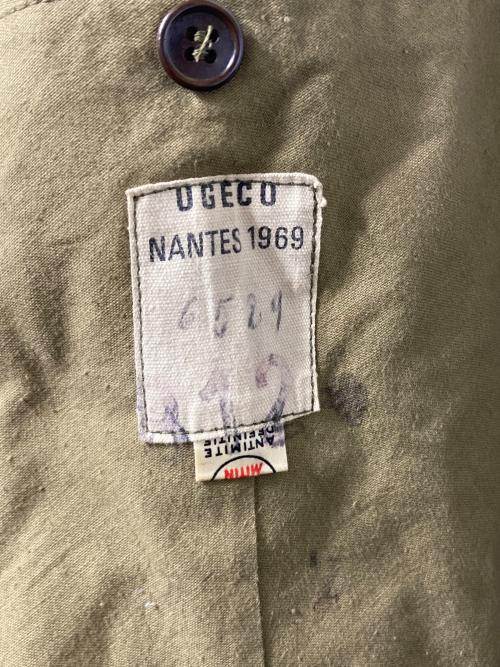 フランス軍（フランスグン）フランス軍 (フランスグン) ウールコート グリーン サイズ:88XCの古着・服飾アイテム