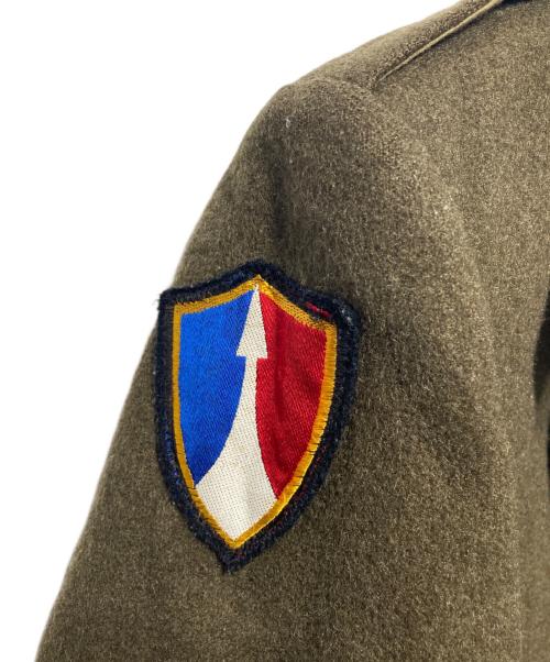 フランス軍（フランスグン）フランス軍 (フランスグン) ウールコート グリーン サイズ:88XCの古着・服飾アイテム