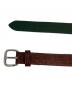 diidii (ディディ) APOLLON LEATHER crocodile emboss belt ブラウン：8000円