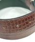 中古・古着 diidii (ディディ) APOLLON LEATHER crocodile emboss belt ブラウン：8000円