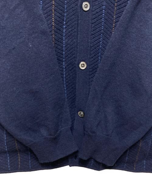 SUPREME（シュプリーム）SUPREME (シュプリーム) HERRINGBONE CARDIGAN ネイビー サイズ:XLの古着・服飾アイテム