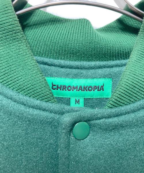 CHROMAKOPIA（クロマコピア）CHROMAKOPIA (クロマコピア) スタジャン グリーン サイズ:Mの古着・服飾アイテム