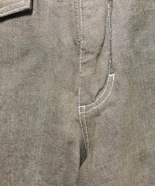 FUBU（フブ）FUBU (フブ) ワイドデニムパンツ グリーン サイズ:W34の古着・服飾アイテム