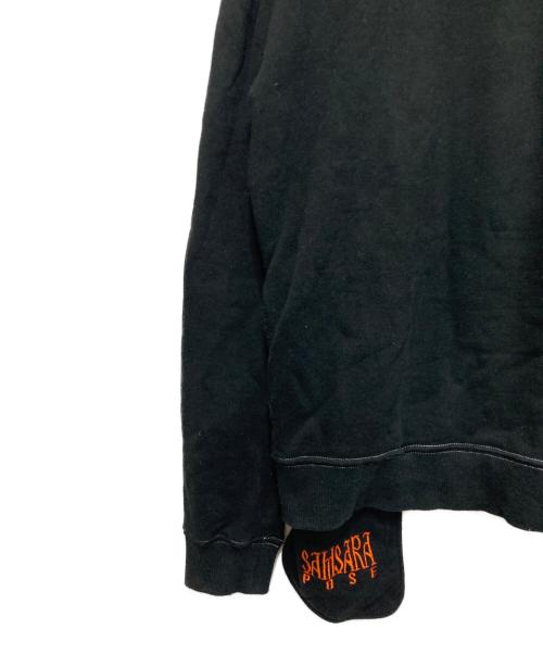 PAMEO POSE（パメオポーズ）PAMEO POSE (パメオポーズ) Maze Sweat Top/メイズスウェット ブラック サイズ:FREEの古着・服飾アイテム