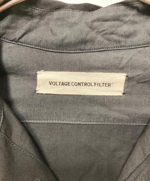 VOLTAGE CONTROL FILTER（ヴォルテージ コントロール フィルター）VOLTAGE CONTROL FILTER (ヴォルテージ コントロール フィルター) Separate Over Shirts/セパレートオーバーシャツ ブラック サイズ:FREEの古着・服飾アイテム