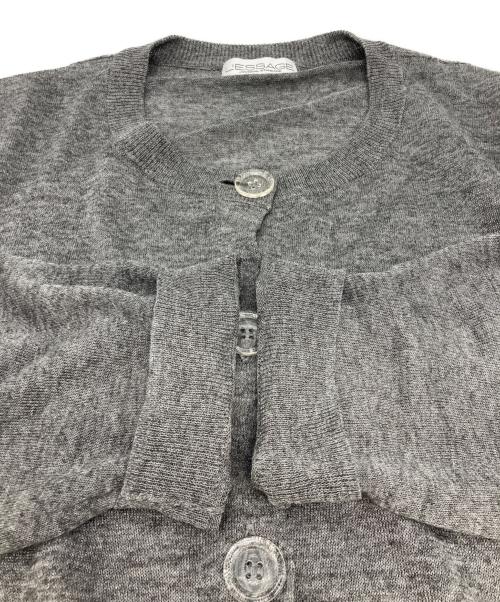 LESSAGE（レサージュ）LESSAGE (レサージュ) クロップドカーデ グレー サイズ:Freeの古着・服飾アイテム