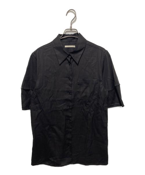 Plage（プラージュ）Plage (プラージュ) Form half sleeve/フォルムハーフスリーブ ブラウン サイズ:freeの古着・服飾アイテム