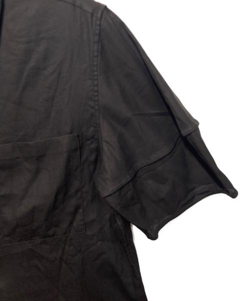 Plage（プラージュ）Plage (プラージュ) Form half sleeve/フォルムハーフスリーブ ブラウン サイズ:freeの古着・服飾アイテム