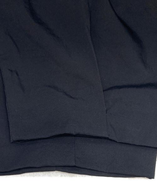 CLANE（クラネ）CLANE (クラネ) WOOL NYLON TUCK PANTS/ウールナイロンタックパンツ ブラック サイズ:2の古着・服飾アイテム