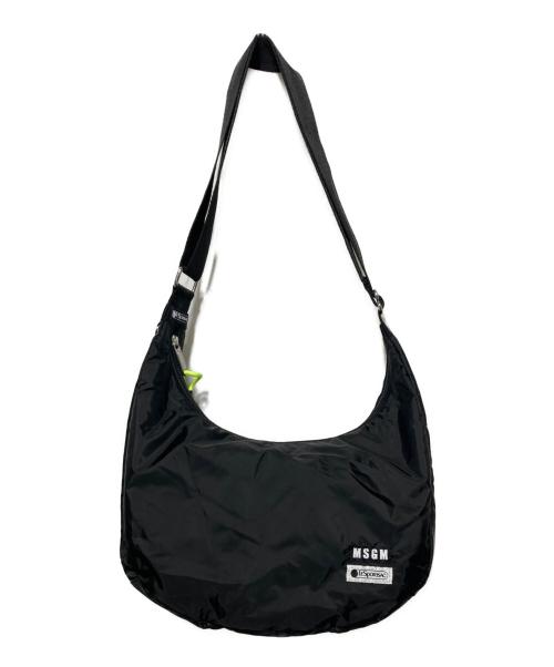 MSGM（エムエスジーエム）MSGM (エムエスジーエム) LeSportsac (レスポートサック) ショルダーバッグ ブラックの古着・服飾アイテム