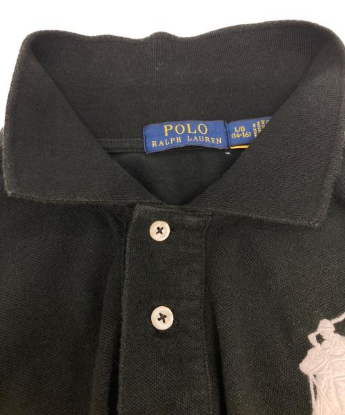 POLO RALPH LAUREN（ポロ・ラルフローレン）POLO RALPH LAUREN (ポロ・ラルフローレン) ビッグポニーポロシャツ ブラック サイズ:Lの古着・服飾アイテム