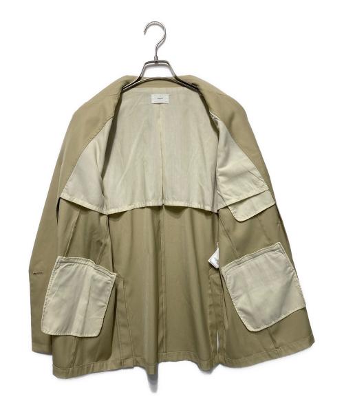 UNGRID（アングリッド）Ungrid (アングリッド) ルーズシルエットテーラードジャケット ベージュ サイズ:Freeの古着・服飾アイテム