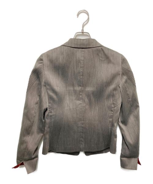 ISSEY MIYAKE（イッセイミヤケ）ISSEY MIYAKE (イッセイミヤケ) プリーツ加工セットアップ グレー サイズ:1の古着・服飾アイテム