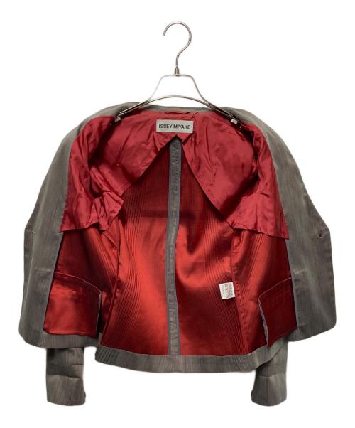 ISSEY MIYAKE（イッセイミヤケ）ISSEY MIYAKE (イッセイミヤケ) プリーツ加工セットアップ グレー サイズ:1の古着・服飾アイテム
