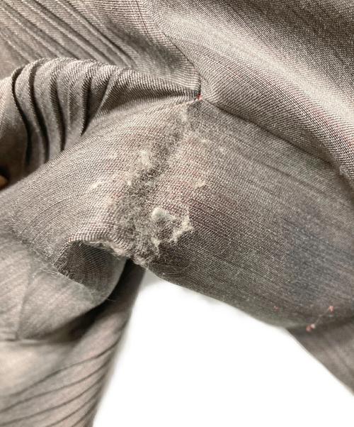 ISSEY MIYAKE（イッセイミヤケ）ISSEY MIYAKE (イッセイミヤケ) プリーツ加工セットアップ グレー サイズ:1の古着・服飾アイテム