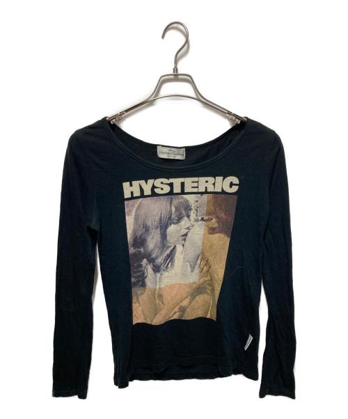 Hysteric Glamour（ヒステリックグラマー）Hysteric Glamour (ヒステリックグラマー) ロングスリーブTシャツ ブラック サイズ:freeの古着・服飾アイテム