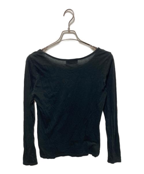 Hysteric Glamour（ヒステリックグラマー）Hysteric Glamour (ヒステリックグラマー) ロングスリーブTシャツ ブラック サイズ:freeの古着・服飾アイテム