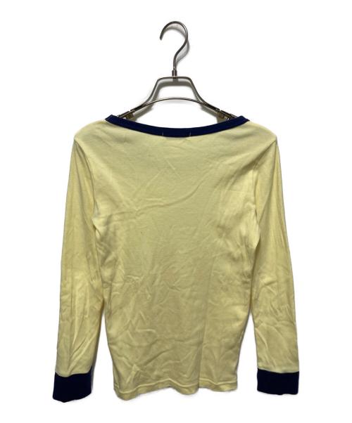 Hysteric Glamour（ヒステリックグラマー）Hysteric Glamour (ヒステリックグラマー) 長袖Tシャツ イエロー サイズ:freeの古着・服飾アイテム