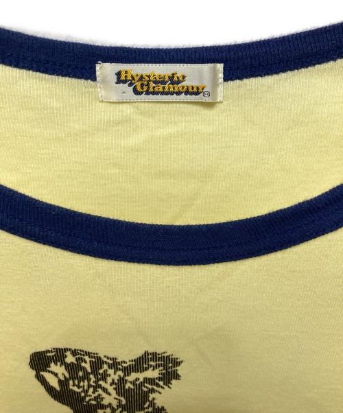 Hysteric Glamour（ヒステリックグラマー）Hysteric Glamour (ヒステリックグラマー) 長袖Tシャツ イエロー サイズ:freeの古着・服飾アイテム