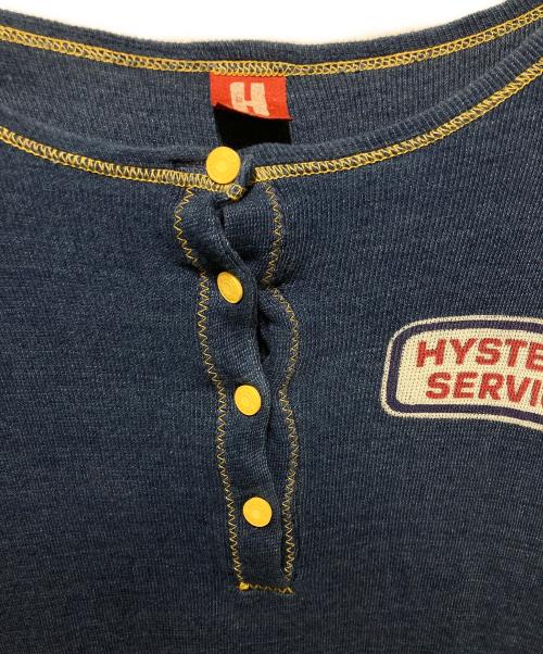 Hysteric Glamour（ヒステリックグラマー）Hysteric Glamour (ヒステリックグラマー) インディゴ染めワンピース ブルー サイズ:freeの古着・服飾アイテム
