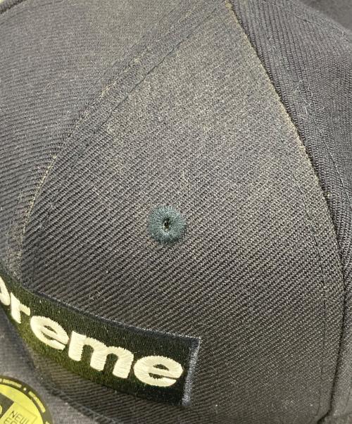New Era（ニューエラ）New Era (ニューエラ) SUPREME (シュプリーム) キャップ ネイビー サイズ:7 3/8の古着・服飾アイテム