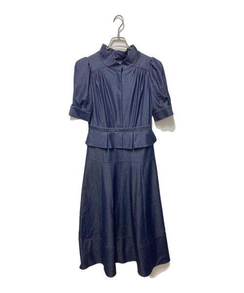 HER LIP TO（ハーリップトゥ）HER LIP TO (ハーリップトゥ) Menton Denim Shirt Dress ネイビー サイズ:Sの古着・服飾アイテム