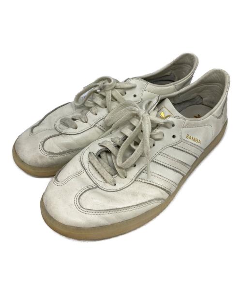 adidas（アディダス）adidas (アディダス) ローカットスニーカー ホワイト サイズ:27の古着・服飾アイテム
