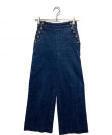 SEZANE（セザンヌ）の古着「マリンデニムパンツ」｜インディゴ