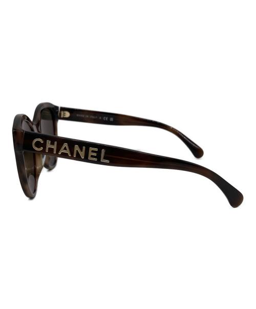 CHANEL（シャネル）CHANEL (シャネル) サングラス ブラウン サイズ:55□17-140の古着・服飾アイテム