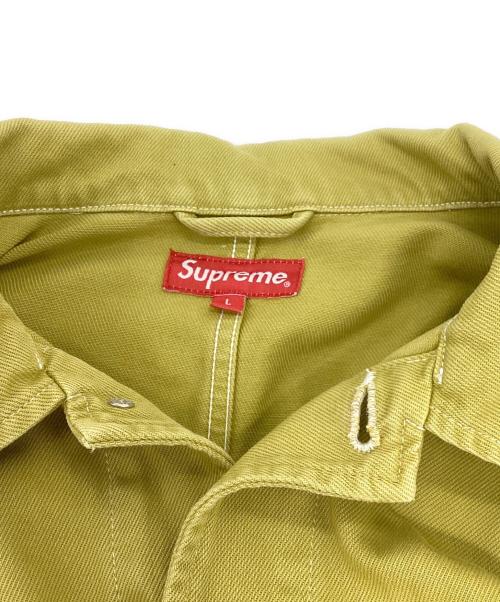 SUPREME（シュプリーム）SUPREME (シュプリーム) Denim chore coat ブラウン サイズ:Lの古着・服飾アイテム