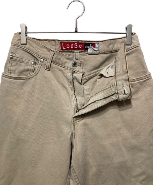 LEVI'S（リーバイス）LEVI'S (リーバイス) 90'Ssilver tabデニムパンツ ベージュ サイズ:W31 L30の古着・服飾アイテム