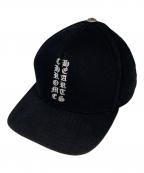 CHROME HEARTSクロムハーツ）の古着「Vertical Logo Hat CHロゴ ベースボールキャップ」｜ブラック
