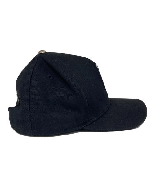 CHROME HEARTS（クロムハーツ）CHROME HEARTS (クロムハーツ) Vertical Logo Hat CHロゴ ベースボールキャップ ブラックの古着・服飾アイテム